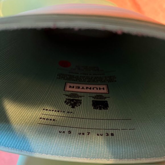 Women’s hunter rain boots - Picture 4 of 4